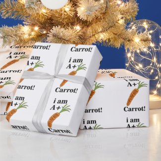 Carrot I am A+ Funny Carrot