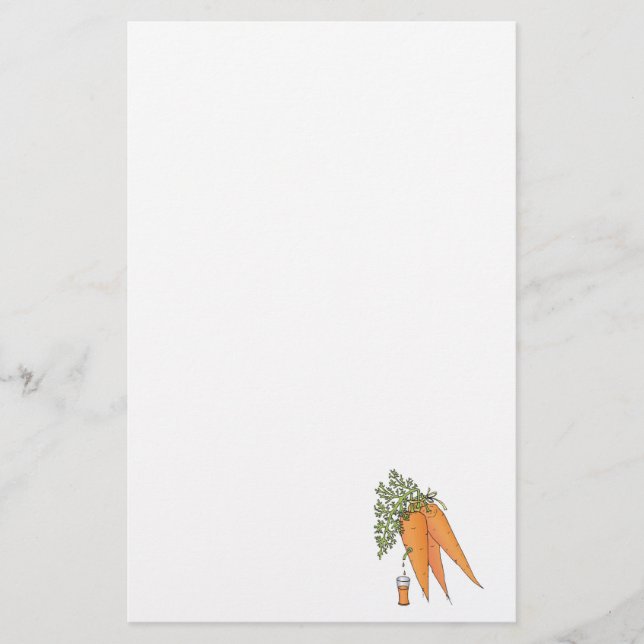 carrot juice stationery (Front)