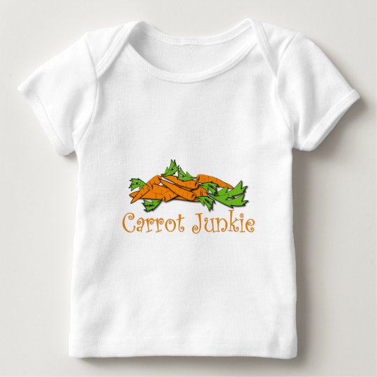 Carrot Junkie Baby T-Shirt