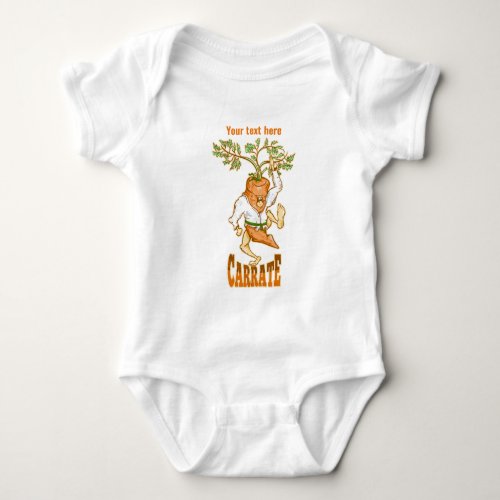 Carrot Karate CARRATE Baby Bodysuit