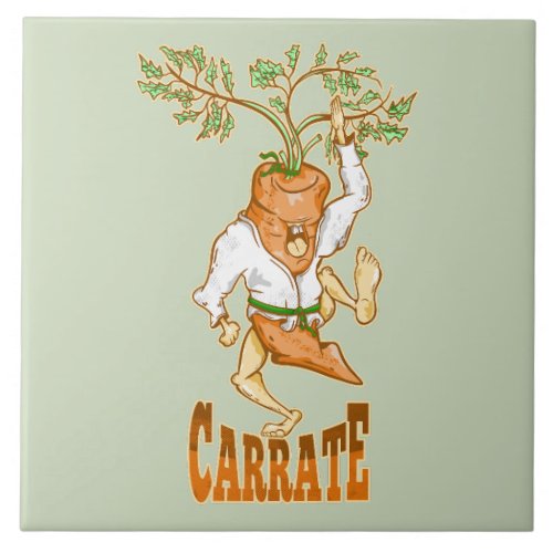 Carrot Karate CARRATE Ceramic Tile