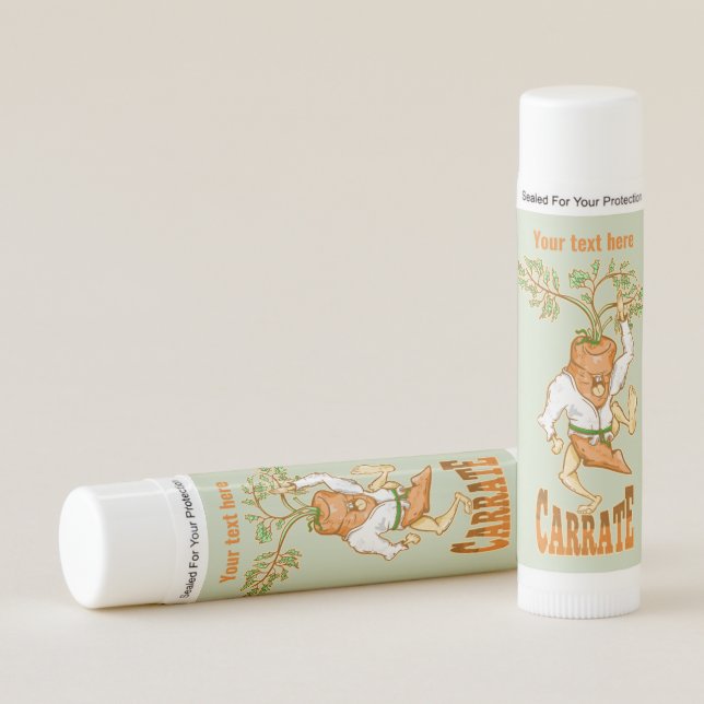 Carrot Karate CARRATE Lip Balm (Front)