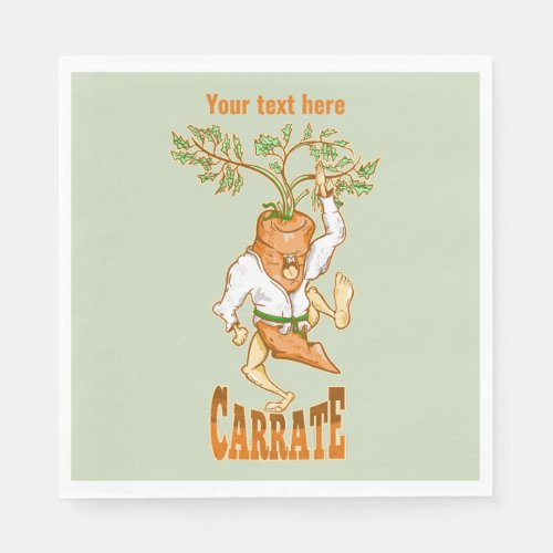 Carrot Karate CARRATE Napkins