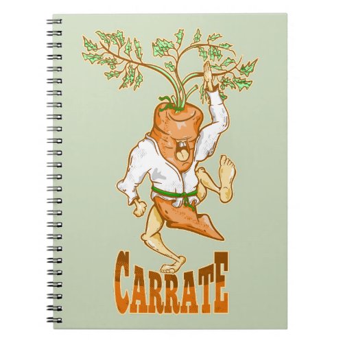 Carrot Karate CARRATE Notebook