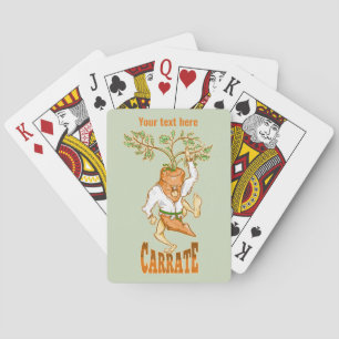 Carrot Karate CARRATE Poker Cards