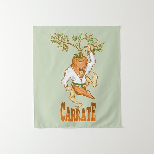 Carrot Karate CARRATE Tapestry