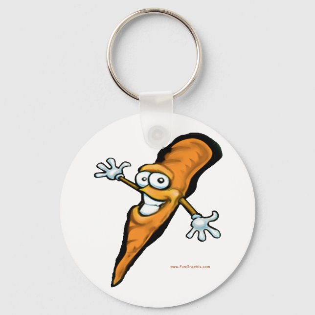 Carrot Keychain (Front)