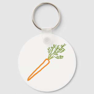 Carrot Keychain