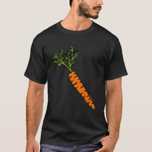 CARROT LINE Healthy Food Vegetables Yummy Vegan T-Shirt