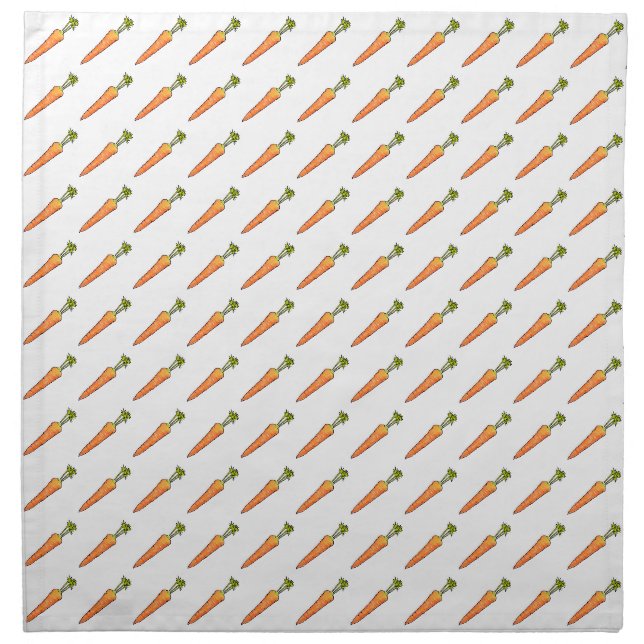 Carrot Napkin (Front)