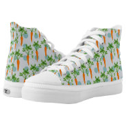 Carrot Pattern High-top Sneakers at Zazzle