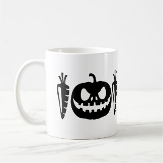 carrot pumpkin coffee mug