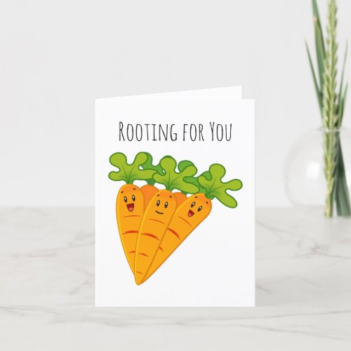 Carrot Pun Support Card