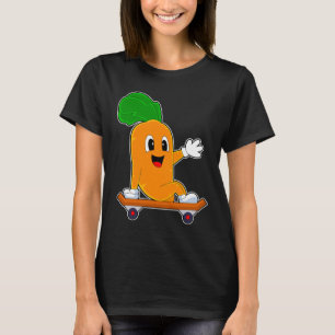 Carrot Skater Skateboard Sports T-Shirt