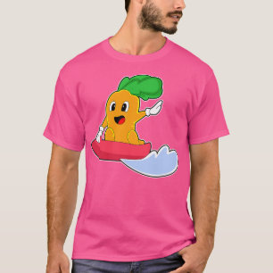 Carrot Snowboard Winter Sports T-Shirt