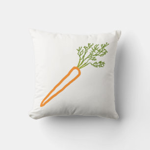 Carrot Throw Pillow