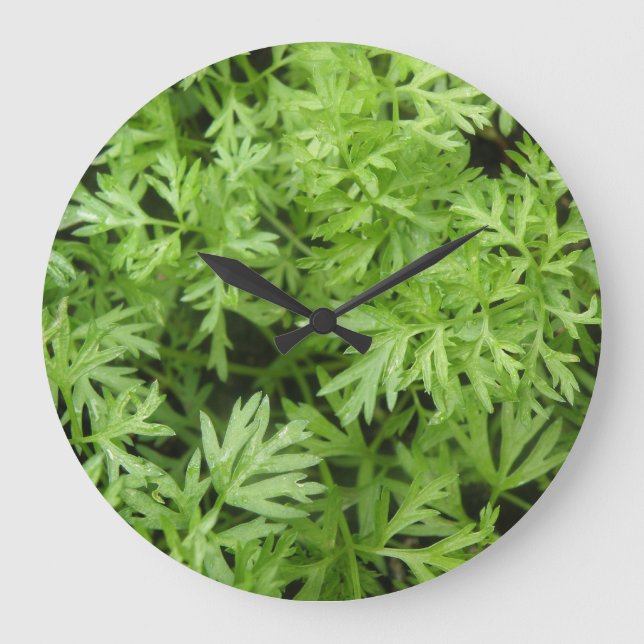 Carrot Tops Wall Clock (Front)