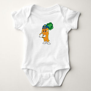 Carrot Traffic warden Parking ticket Baby Bodysuit