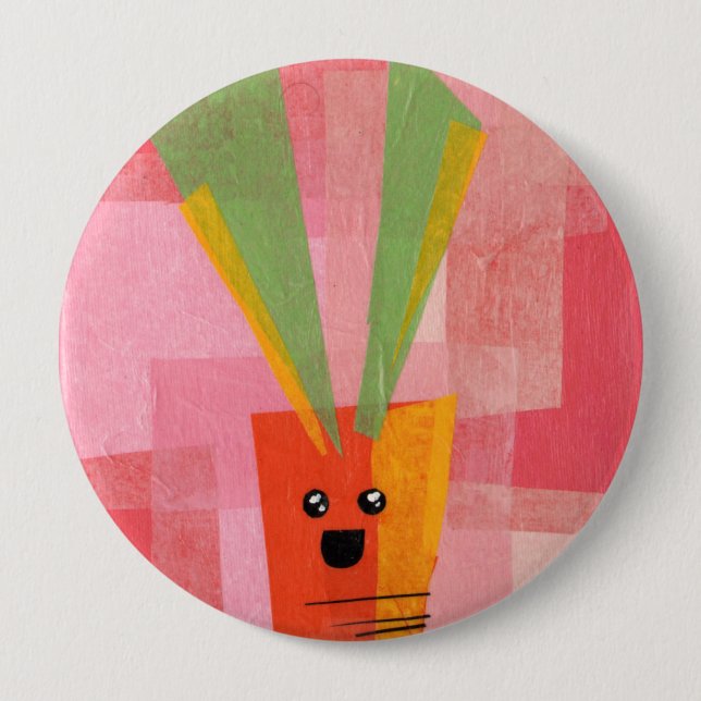 Carrot! Vegeta-Button Pinback Button (Front)