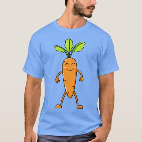 Carrot Vegetable Botanists Vegans Botanists  T_Shirt