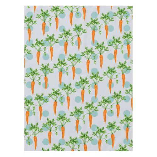 Carrot vegetable pattern tablecloth
