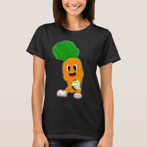 Carrot Volleyball player Volleyball T_Shirt