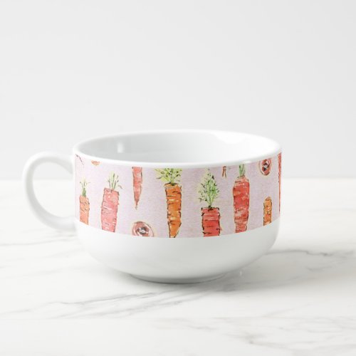 Carrots All Over  Soup Mug