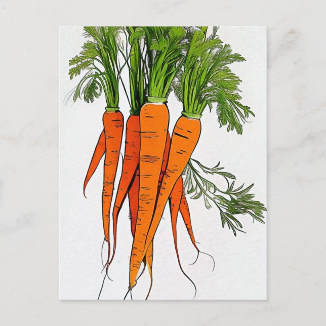 Carrots Art Card (Front)