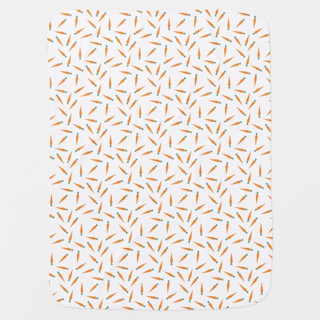 Carrots! Baby Blanket (Front)