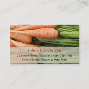 Carrots Business Card