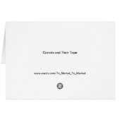 Carrots Cheer you up! (Back Horizontal)