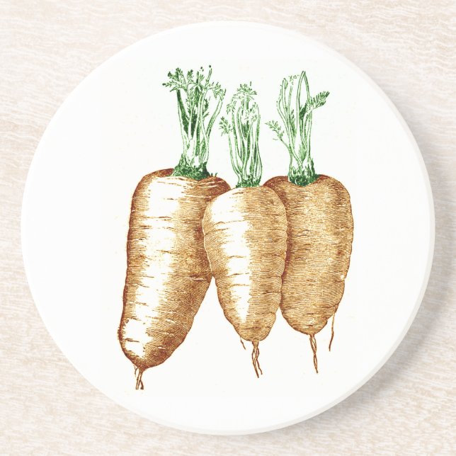 Carrots Coaster (Front)