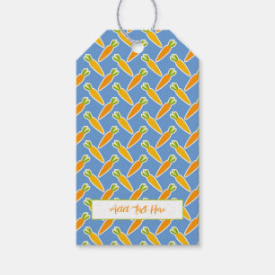 Carrots Custom Text Easter Spring Summer Cute Gift Tags