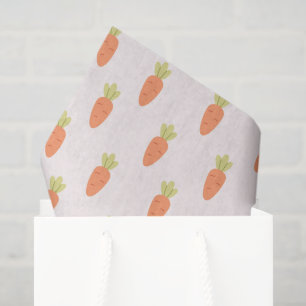 Carrots Decoupage Paper, Farm Fresh Produce Tissue Paper