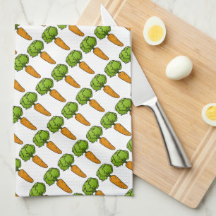 Carrots Kitchen Towel