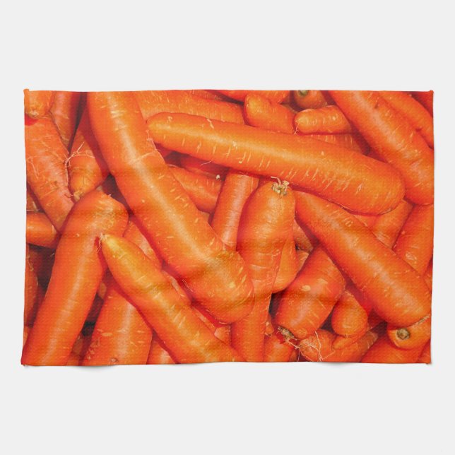 CARROTS  KITCHEN TOWEL (Horizontal)