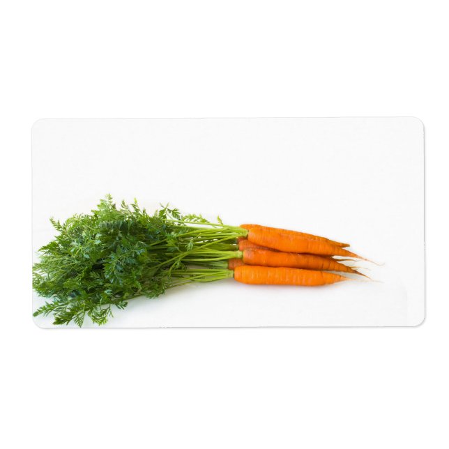 Carrots Label (Front)