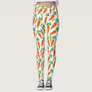 Carrots pattern leggings