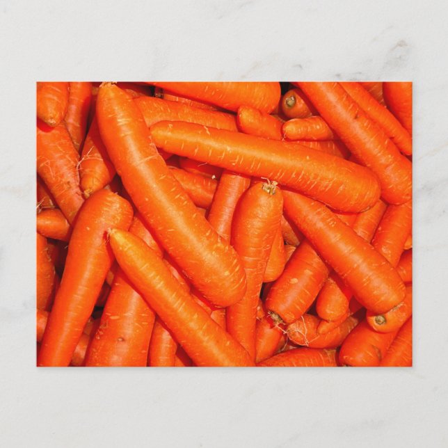CARROTS POSTCARD (Front)
