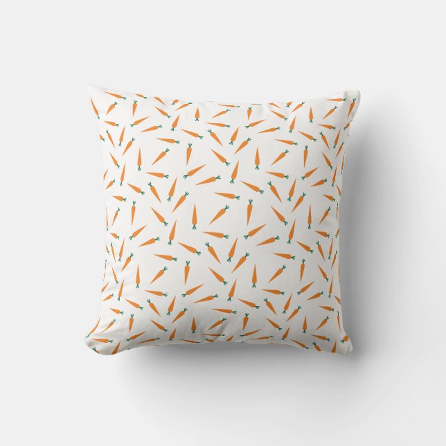 Carrots! Throw Pillow (Front)