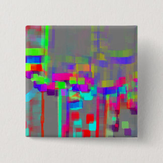"Carrousel"  Geometric Abstract Button