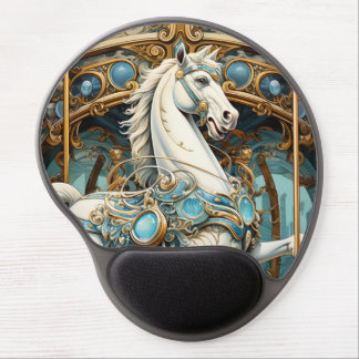 Carrousel Horse Gel Mousepad