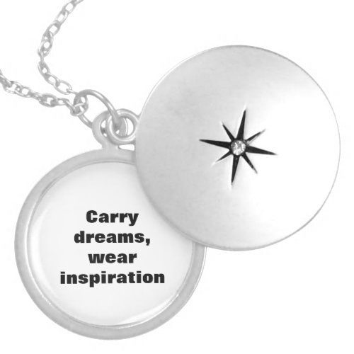 Carry dreams wear inspiration Simple Pendant 