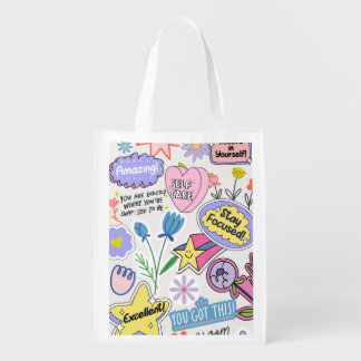 "Carry in Style: Your New Favorite Shopping Bag" Grocery Bag