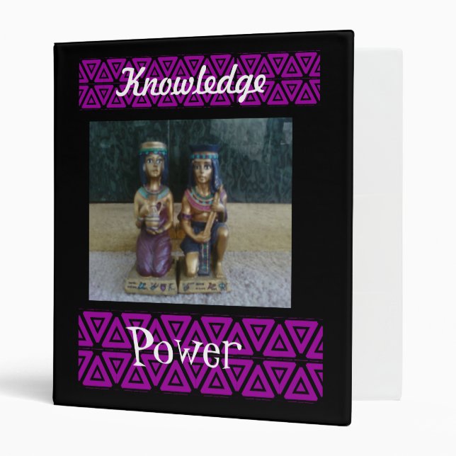 Carry Knowledge 3 Ring Binder (Front/Inside)