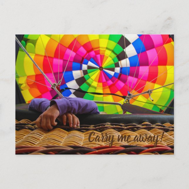 Carry me away postcard (Front)
