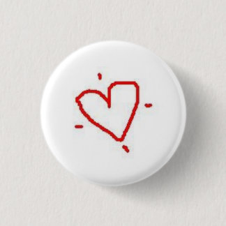Carry My Heart Pinback Button