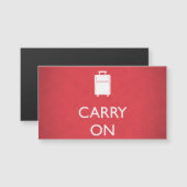 CARRY ON - Luggage - Funny Red (Front/Back)