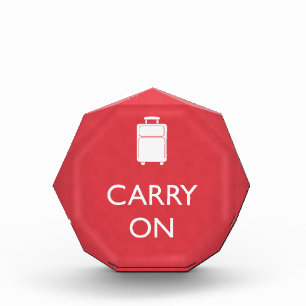 CARRY ON - Luggage - Funny Red Award
