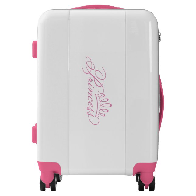 Carry On Luggage Suitcase/Princess (Front)